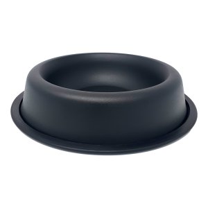 PROFIZOO Miska nerezová protišmyková zaguľatená 710 ml Čierna (celofarebná)