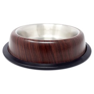 PROFIZOO Miska nerezová protišmyková 930 ml Drevený povrch