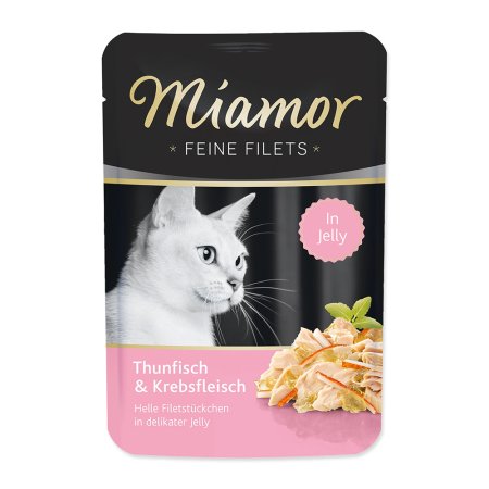 Kapsička Miamor Filet tuniak + krab