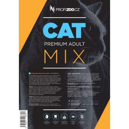 ECO PACK PROFIZOO Cat Premium Adult Mix 2 x 10kg