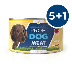 PROFIDOG konzerva kuracie 405g 5 + 1 ZADARMO