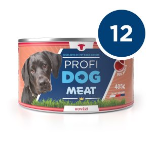 ECO PACK PROFIDOG konzerva hovädzie 405g 12 KS