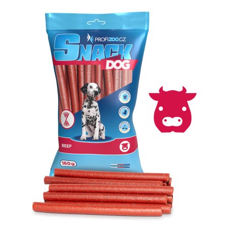 PROFIZOO Dog Snack hovädzie 160 g 2 + 1 ZADARMO