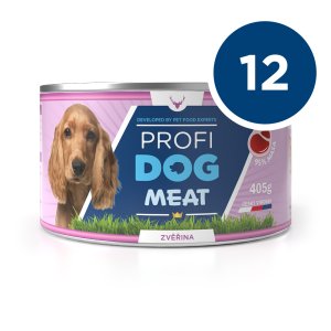 ECO PACK PROFIDOG konzerva zverina 405g 12 KS