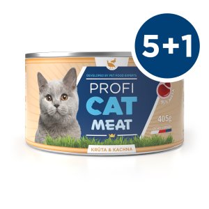 PROFICAT konzerva morka + kačica 405g 5 + 1 ZADARMO