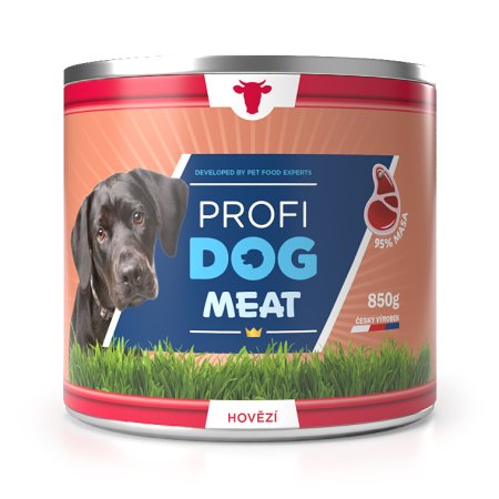 PROFIDOG konzerva hovädzie 850g 5 + 1 ZADARMO