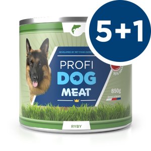 PROFIDOG konzerva ryby 850g 5 + 1 ZADARMO