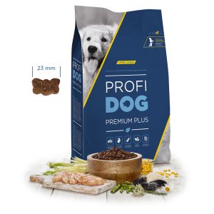 PROFIDOG Premium Plus Large Junior 12 kg 5 + 1 ks ZADARMO