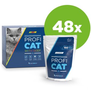 PROFICAT vrecko filety hovädzie v šťave 48x85g