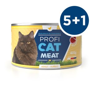 PROFICAT konzerva kuracie 405g 5 + 1 ZADARMO
