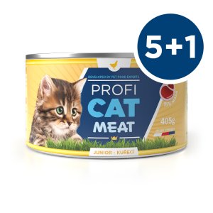 PROFICAT konzerva junior kuracie 405g 5 + 1 ZADARMO