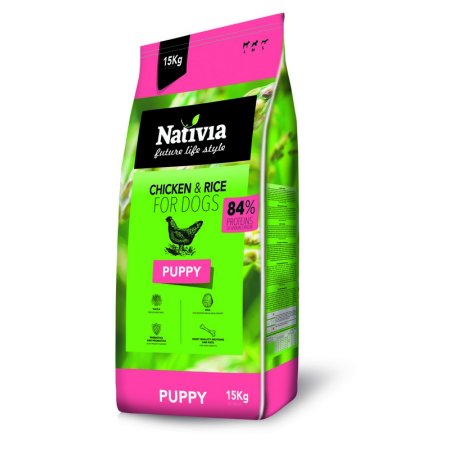 Nativia Dog Puppy 15 + 3 kg