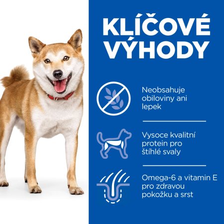 Hill’s Science Plan No Grain granule pre stredné dospelé psy s kuracím 14 kg