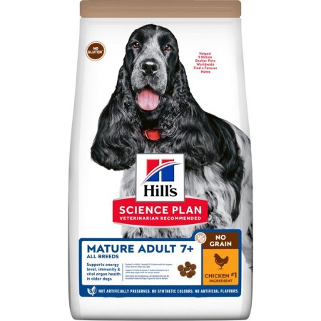 Hill’s Science Plan No Grain Mature Adult Dog Food Chicken 2,5 kg