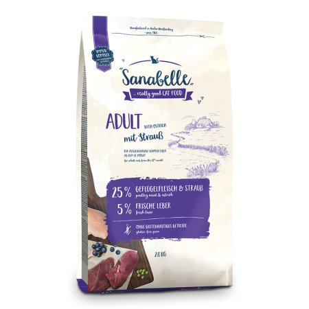 Bosch Cat Sanabelle Adult Ostrich 2 kg
