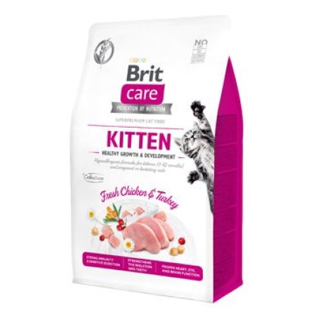 Brit Care Cat GF Kitten Healthy Growth & Develop. 0,4kg