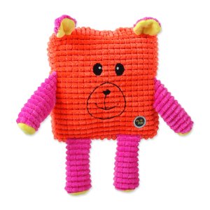 Hračka BeFUN CALYPSO senior štvorec oranžový 17,5 cm