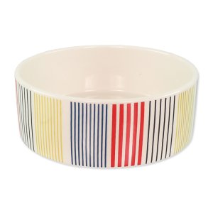 Miska DOG FANTASY keramická farebné pruhy 16 cm 0,77l