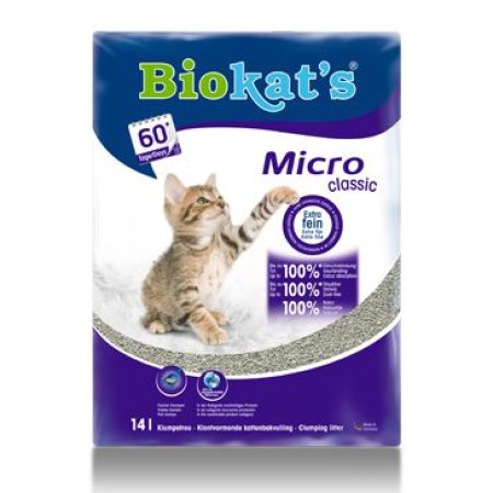 Podstielka Biokat’s MICRO CLASSIC 14l