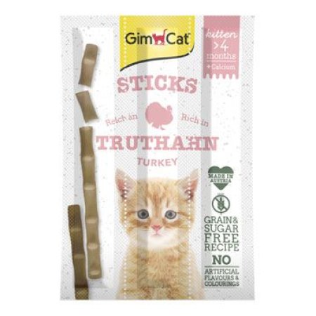 Gimpet Sticks Kitten moriak + calcium 3ks