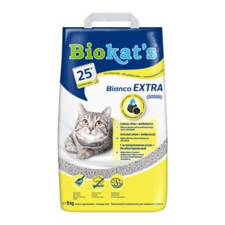 Podstielka Biokat’s BIANCO Extra 5kg