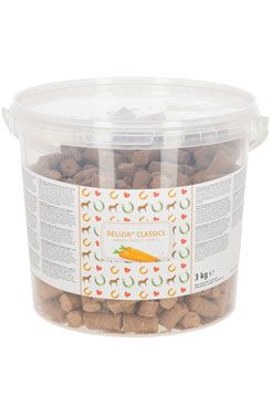 Pochúťka pre kone DELIZIA mrkva 3kg vedierko