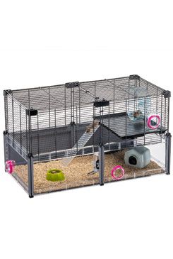 Klietka MULTIPLA HAMSTER s výbavou škrečok FP