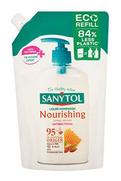 Sanytol dezinfekčné mydlo vyživujúce náhradnú náplň 500 ml