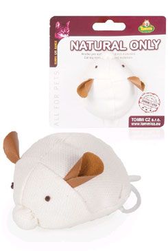 Natural Only - vibrujúca myška, 7,5cm