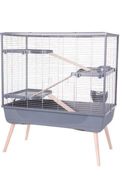 Klietka králik NEOLIFE 100 RAB2 sivá
