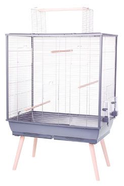 Klietka vtáky NEOLIFE 80 BIRD sivá