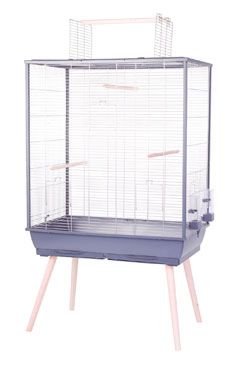 Klietka vtáky NEOLIFE 80 XL BIRD sivá