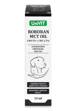 Roboran MCT olej CBD 5% + CBG 2,5% 10ml