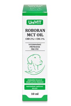 Roboran MCT olej CBD 2% + CBG 1% 10ml