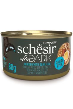 Schesir Cat konz. After Dark Wholefood kurá/vajcia 80g