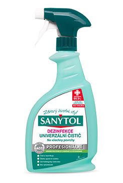 Sanytol univerzálny čistič Professional eukalyptus 750 ml