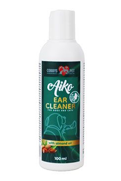 Ušné kvapky Aiko Ear cleaner s mandľovým olejom 100ml