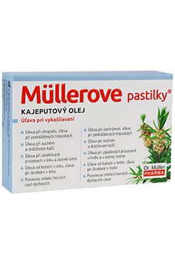 Dr.Muller Pastilky s kajeputovým olejom 24ks