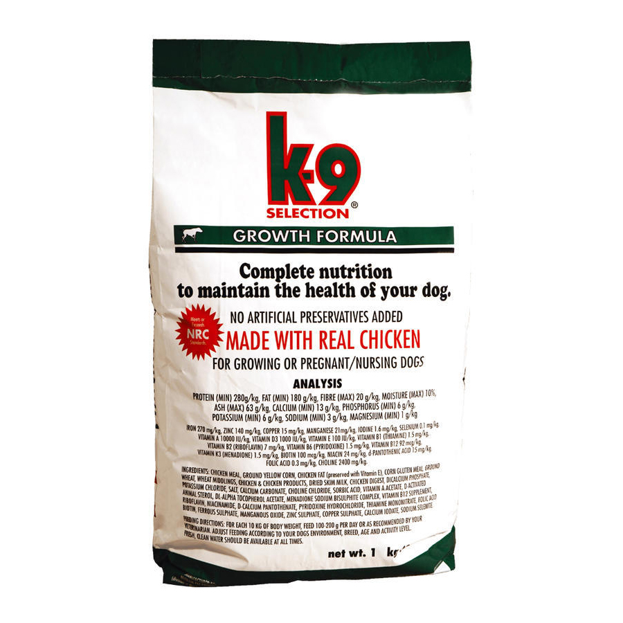 K-9 Growth 1 kg (EXPIRÁCIA 04/2025)