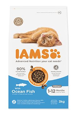 Krmivo IAMS Cat Kitten Ocean fish 3kg