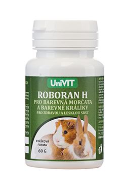 Roboran H pro morčata a králíky Barevná 60g