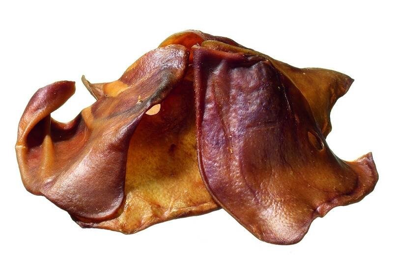 Sušené pamlsky Vepřové uši balení 3 ks