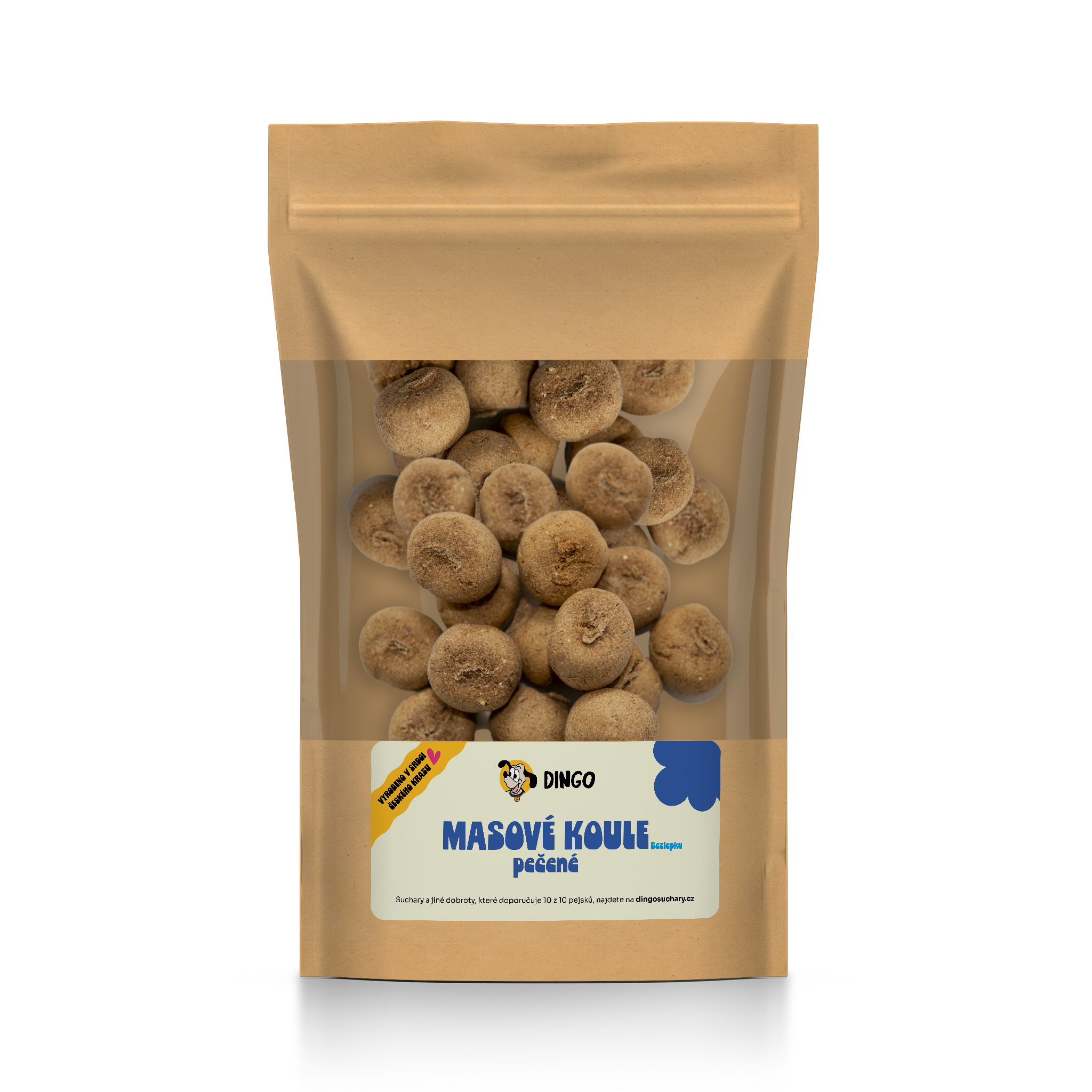 Dingo Mäsové gule pečené 250 g (EXPIRÁCIA 02/2026)