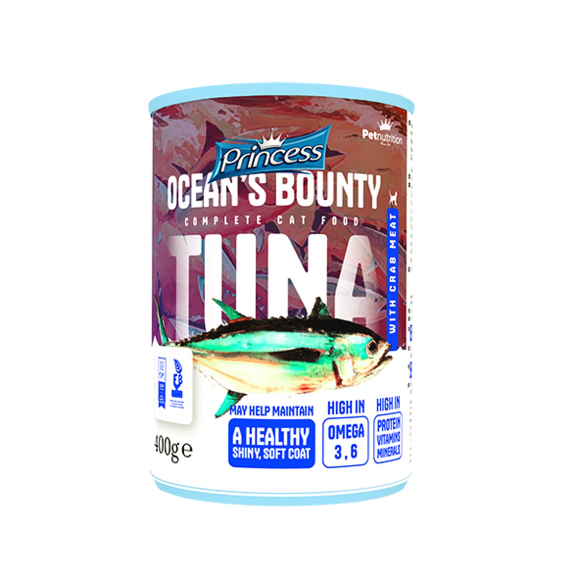 PRINCESS OCEANS BOUNTY TUNA CRAB 400G