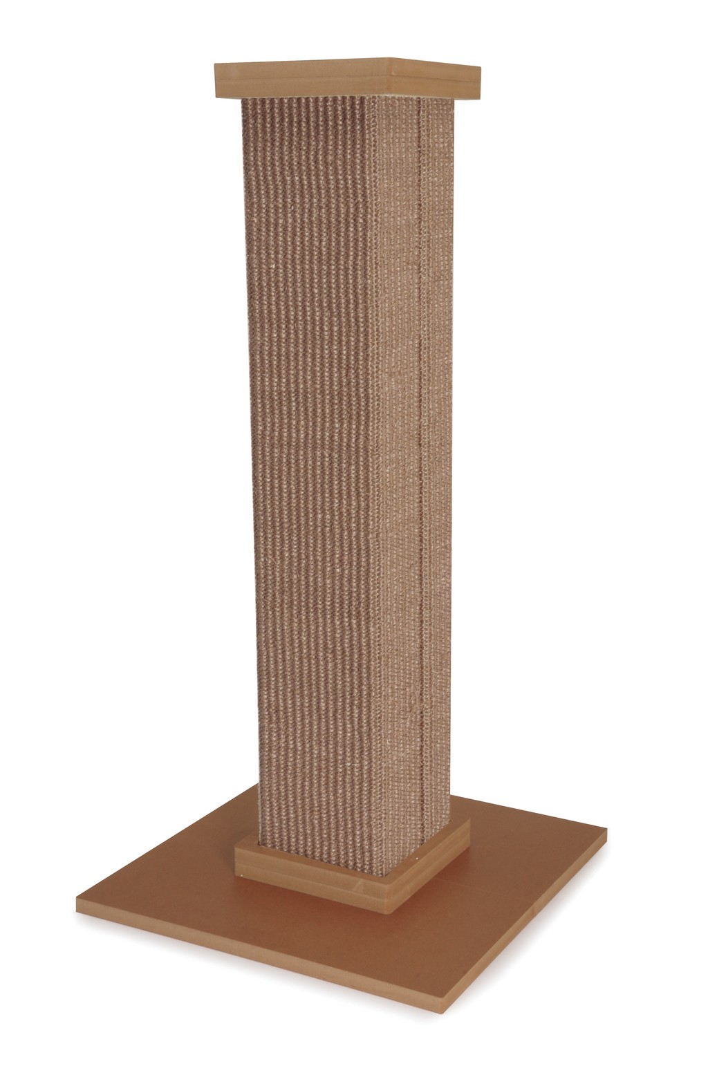 CAMON ŠKRABADLO DŘEVO + SISAL 40 x 40 x 80 cm