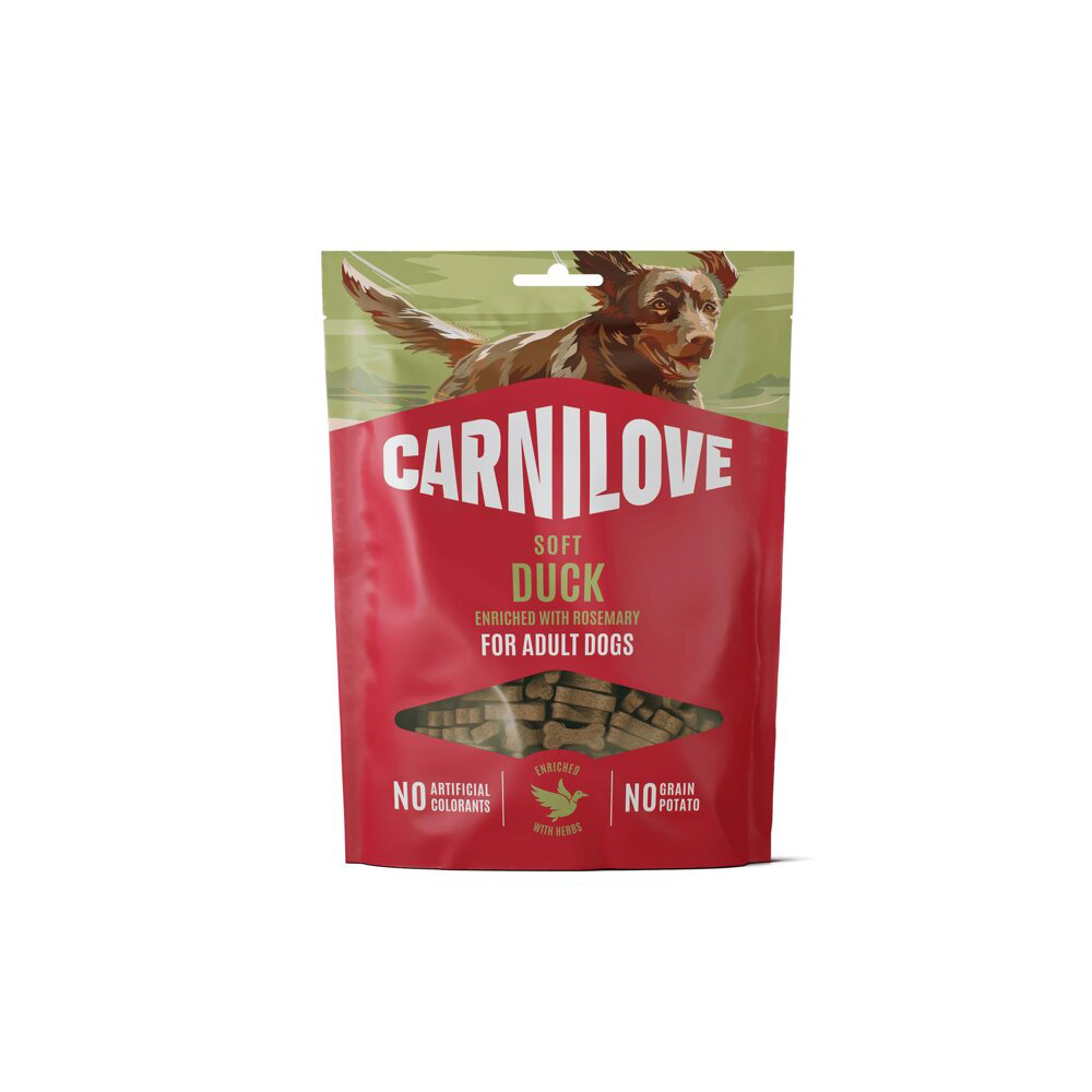 Carnilove Dog Soft Snack Duck enriched with Rosemary 200 g
