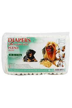 Plienky pre psov veľ. 4A 9-14 kg 15ks
