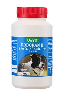 Roboran H pre psov Čierne a Biele plv 200g