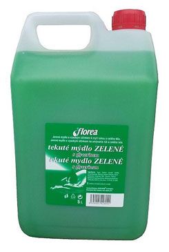 Mydlo tekuté Florea zelené 5l