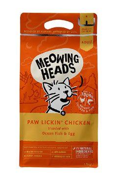 MEOWING HEADS Paw Lickin’Chicken 1,5kg